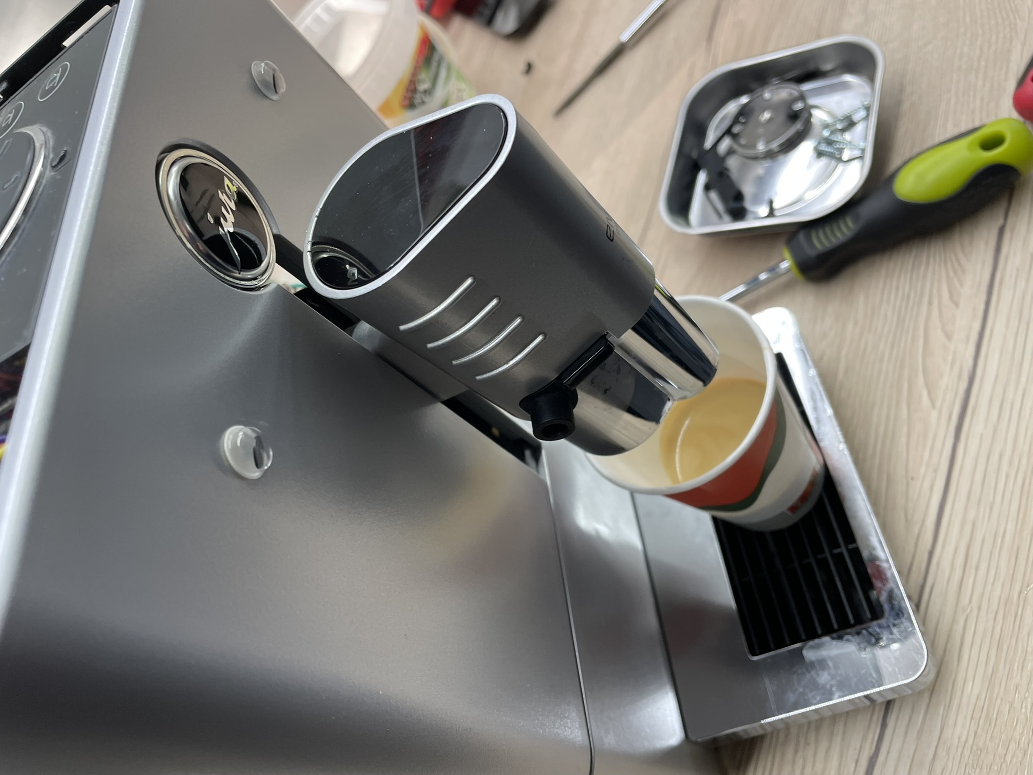 Jura ENA Micro friss kávé