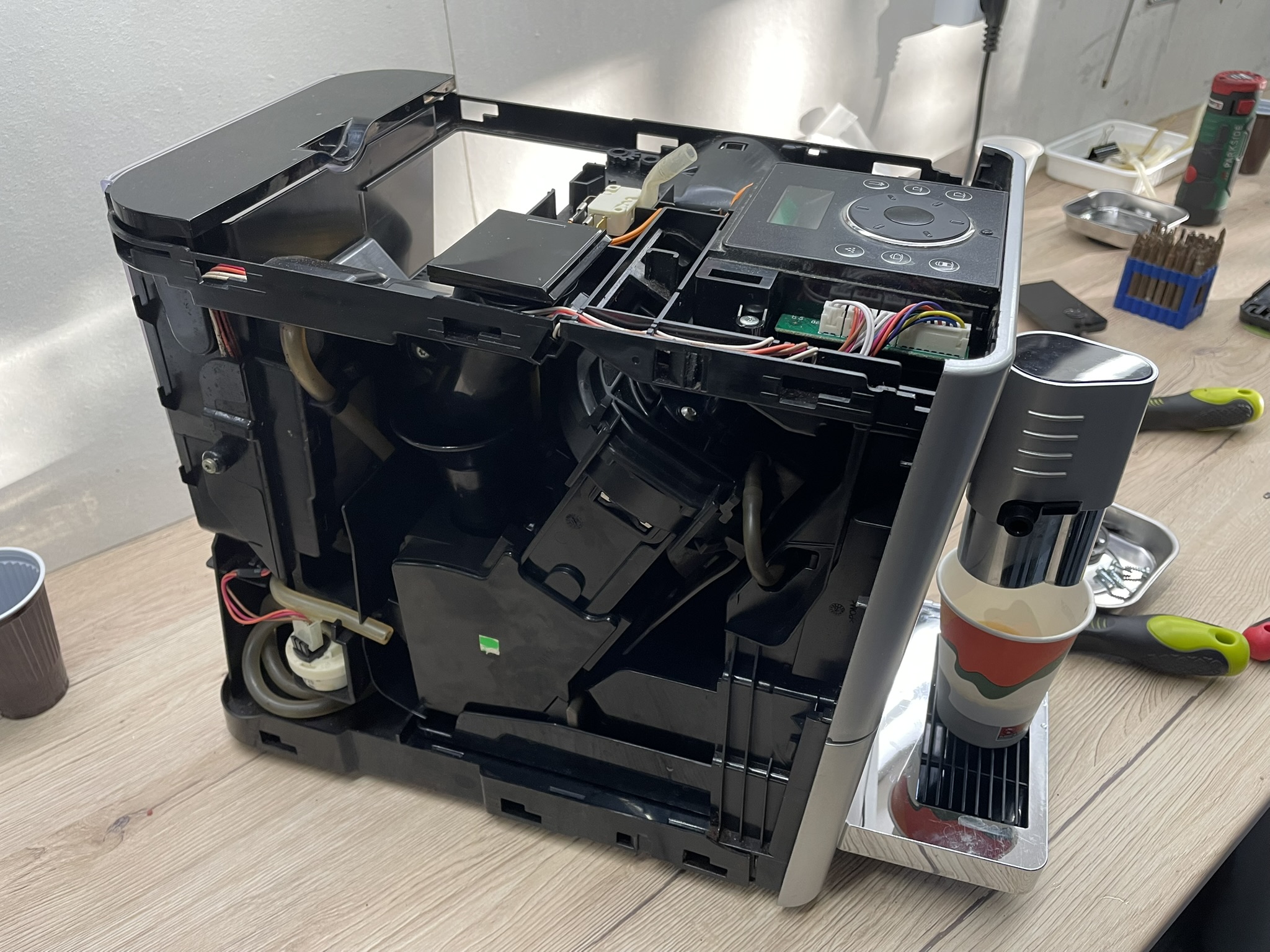 Jura ENA Micro kitakarítva