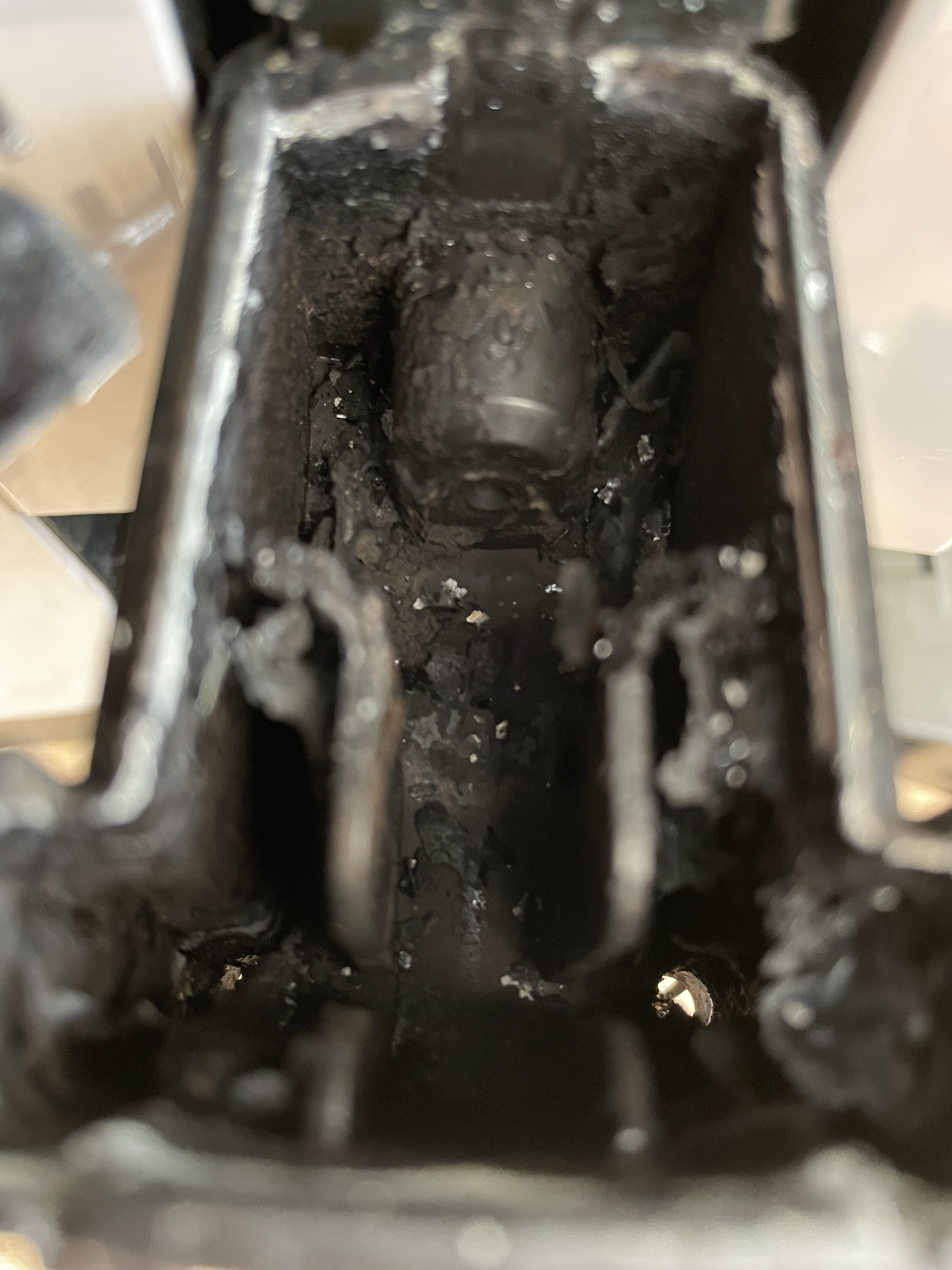 Lerakódás a kifolyóban