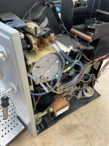 Jura Impressa E75 kazán karbantartás