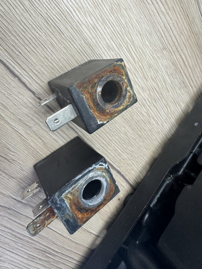 Saeco Gran Aroma rozsdás mágnesszelep