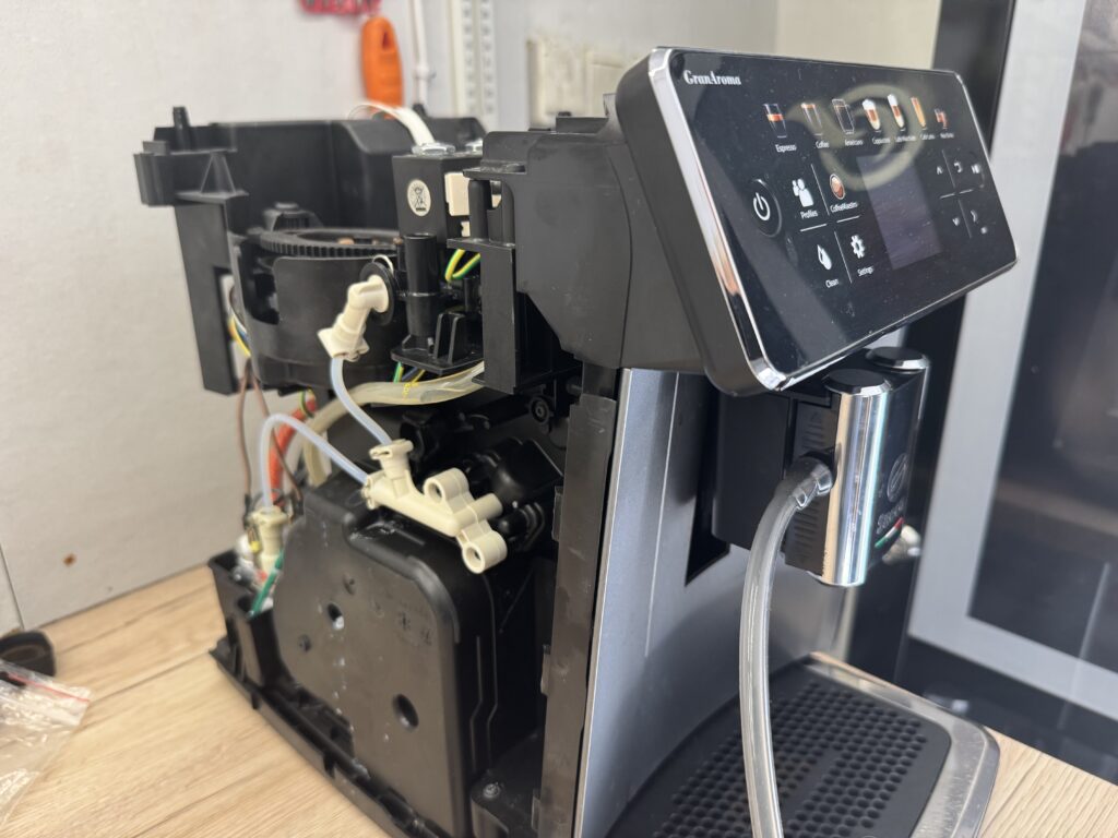 Saeco Gran Aroma szétszerelve