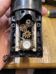 Tchibo Esperto szétszerelt főzőegység