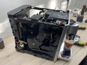 Jura Ena Micro szétszerelve