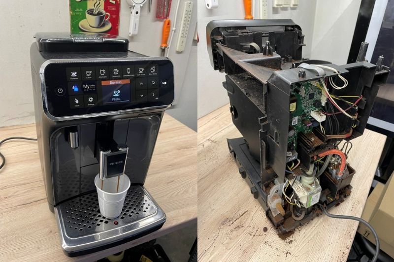 Dunakeszi műhelyünk munka közben