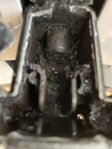 Philips automata kávégép koszos kifolyó