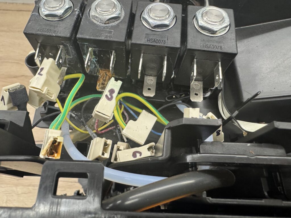 Saeco Gran Aroma rozsdás szelepsor