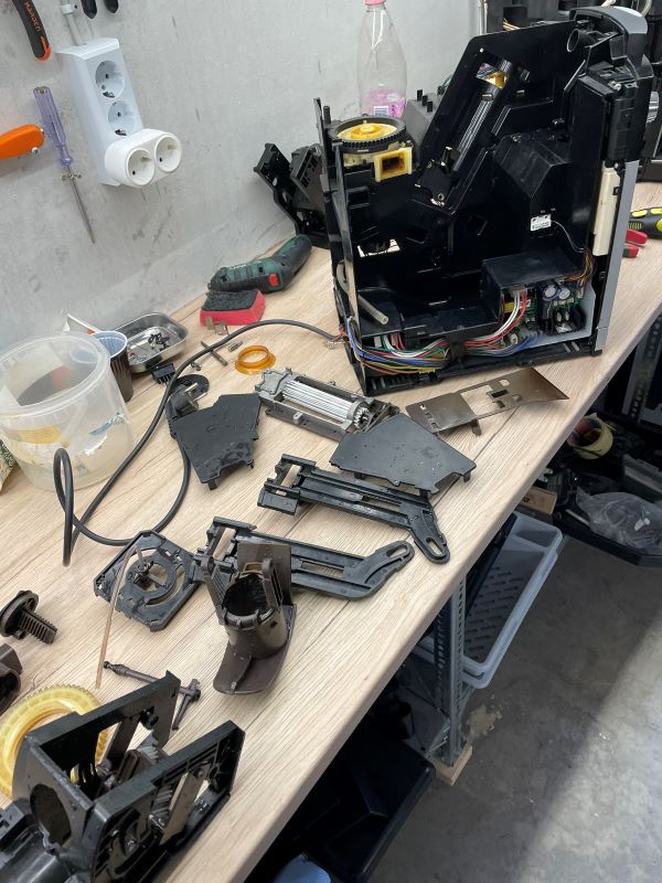 Jura F50 főzőegység javítás